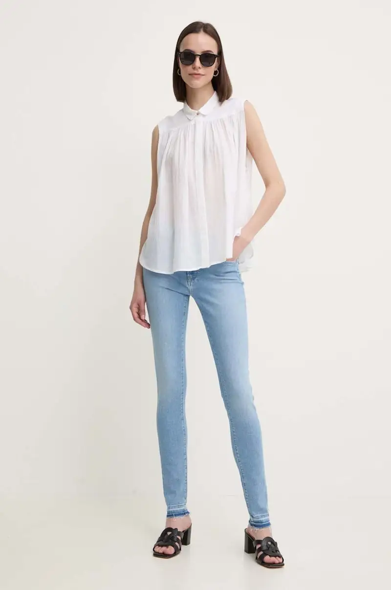 Pepe Jeans Jeans Donna Blu 3579856 miniatura 2