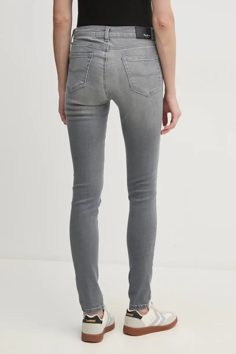 Pepe Jeans Jeans Donna Grigio 3324737 miniatura 3