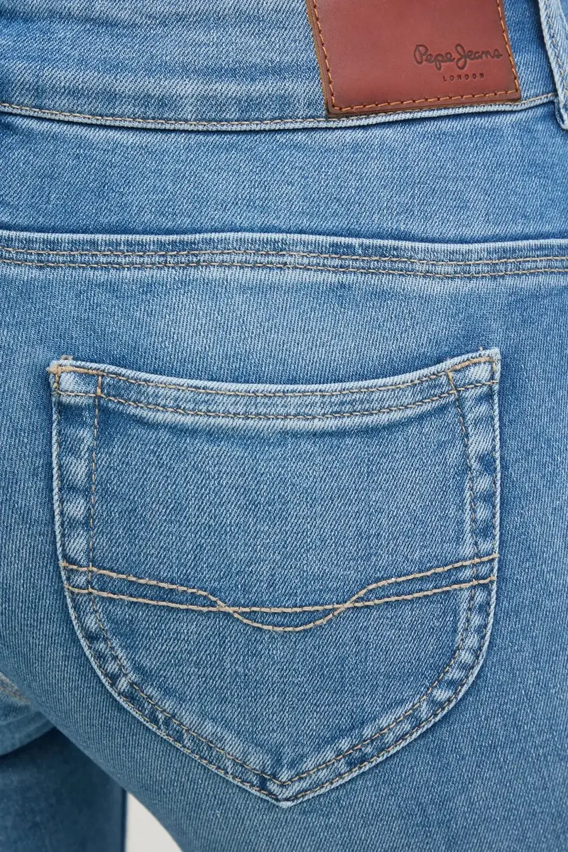 Pepe Jeans Jeans Donna Blu 3312257 miniatura 4