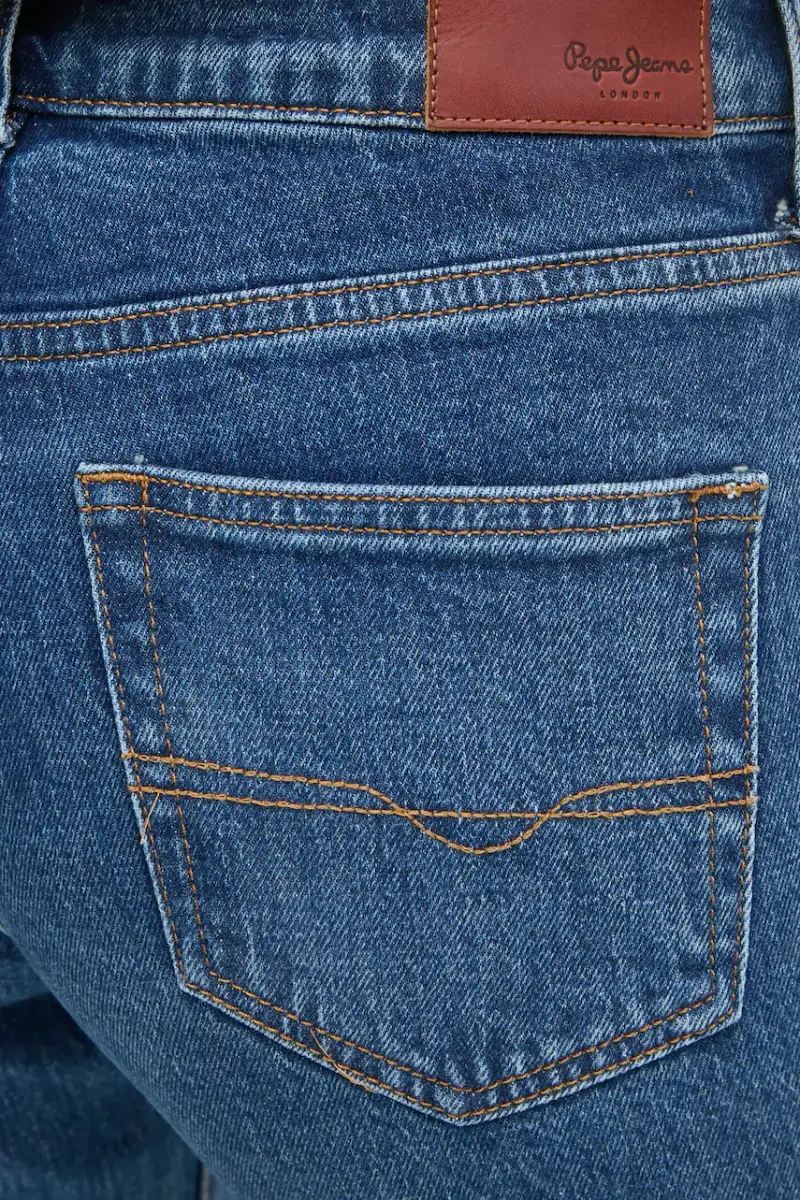 Pepe Jeans Jeans Donna Blu 3314011 miniatura 4
