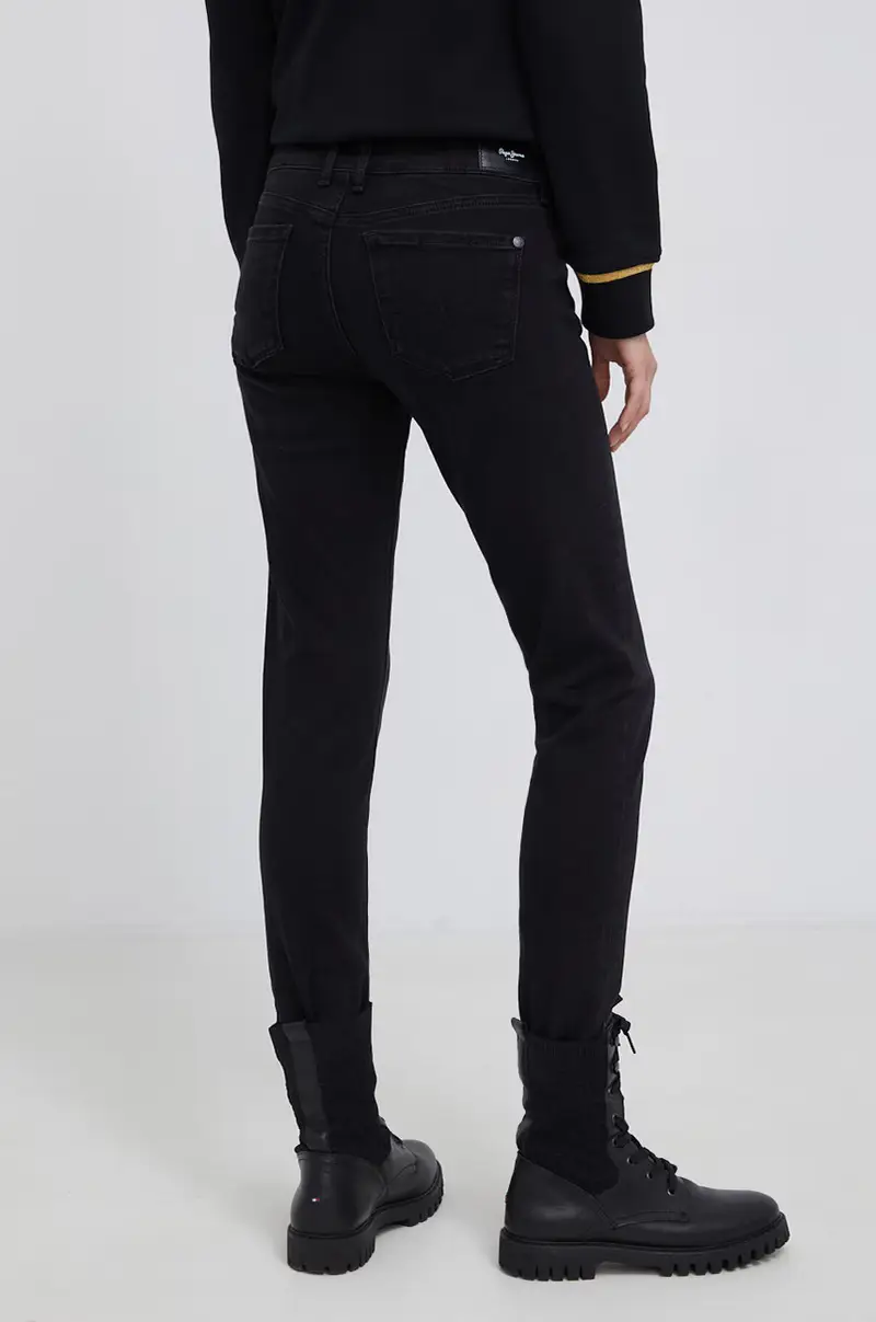 Pepe Jeans Jeans Donna Nero 2984776 miniatura 3