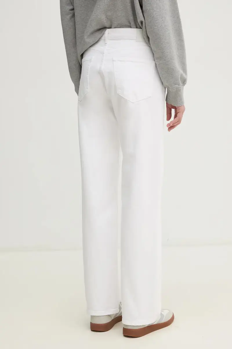 Pepe Jeans Jeans Donna Bianco 3301063 miniatura 3