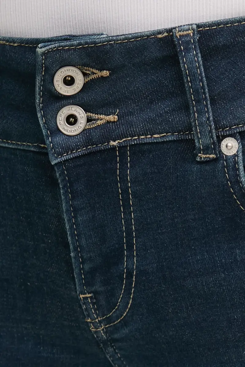 Pepe Jeans Jeans Donna Blu 3313862 miniatura 4