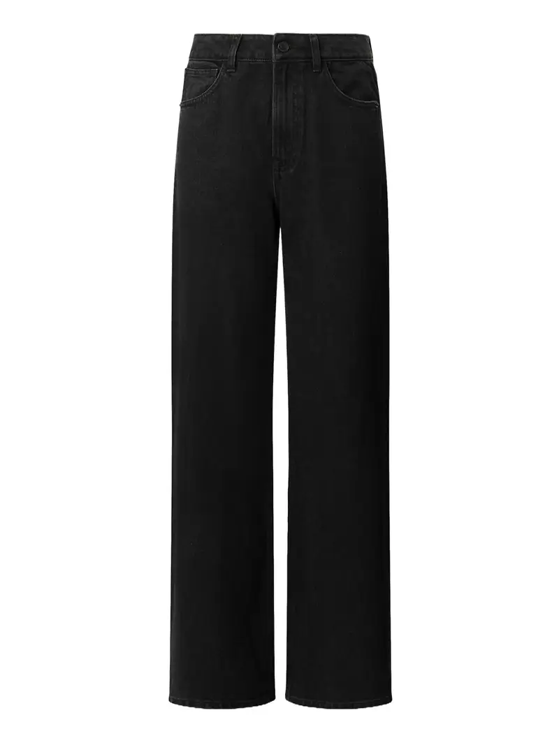 jeans straight pepe jeans lexa da donna - nero