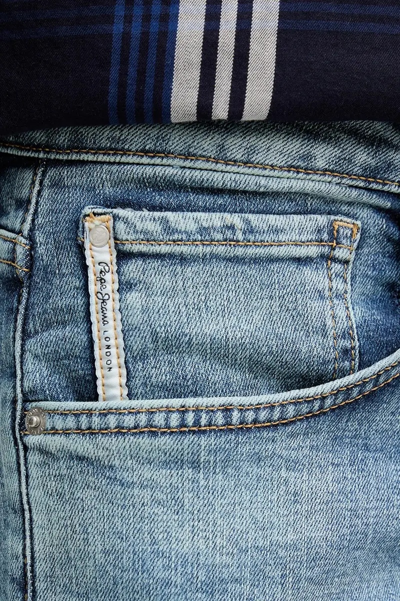 Pepe Jeans Jeans Uomo Blu 3581643 miniatura 4