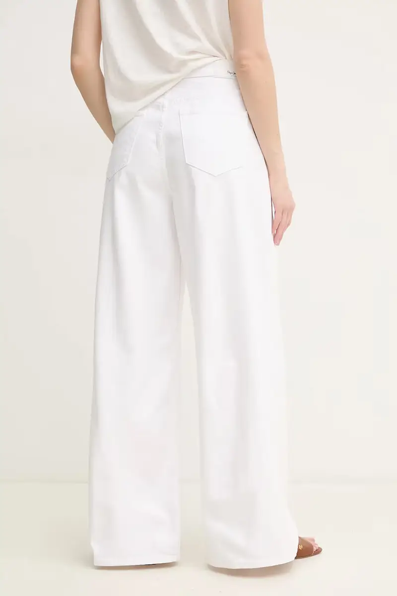 Pepe Jeans Jeans Donna Bianco 3301219 miniatura 3