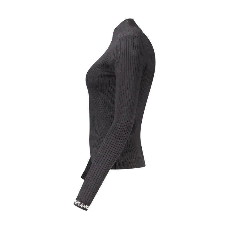 Pepe Jeans Jeans Donna Nero 4073046 miniatura 3