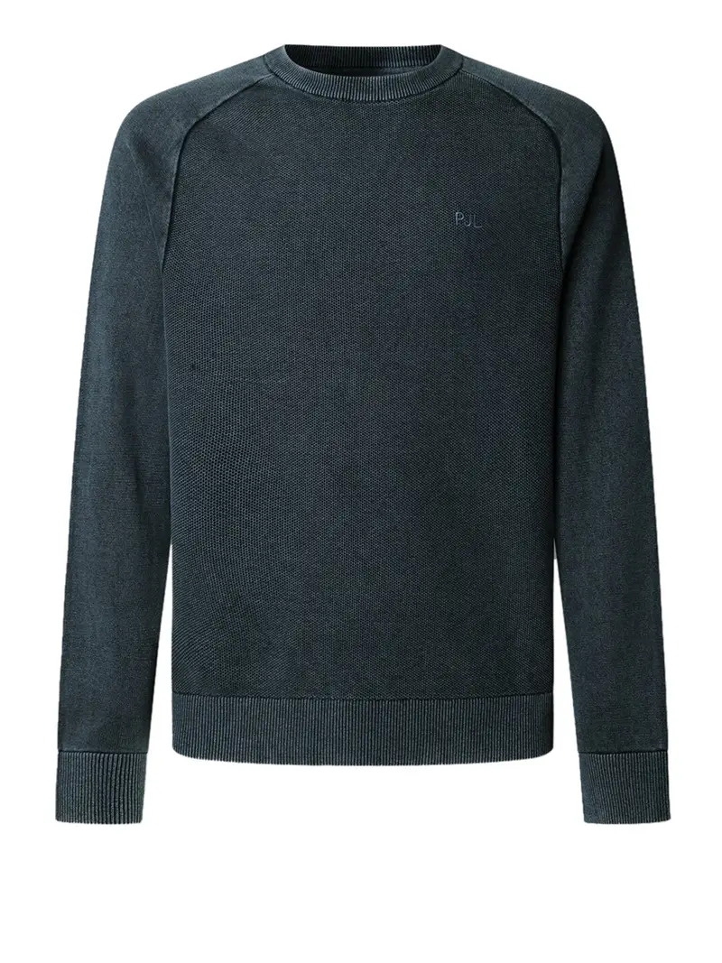 maglia pepe jeans fleet da uomo - blu