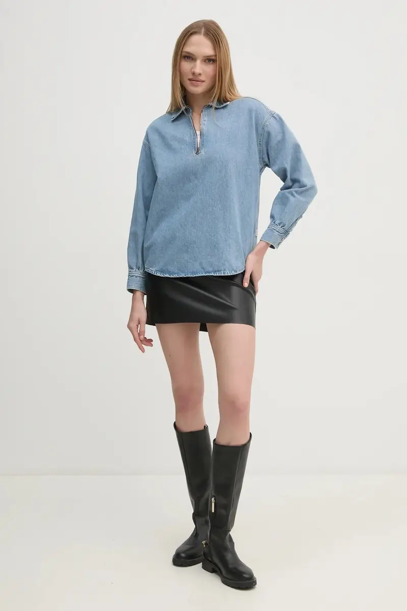 Pepe Jeans Jeans Donna Blu 3312267 miniatura 2