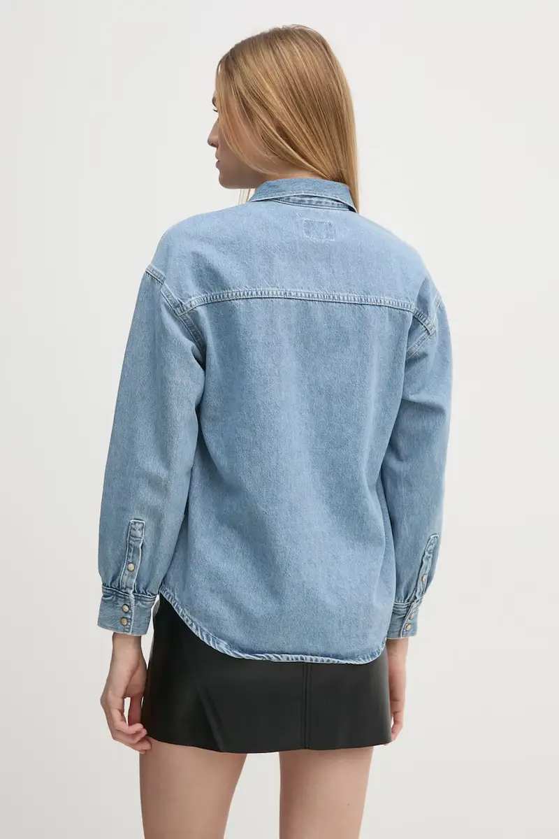 Pepe Jeans Jeans Donna Blu 3312267 miniatura 3