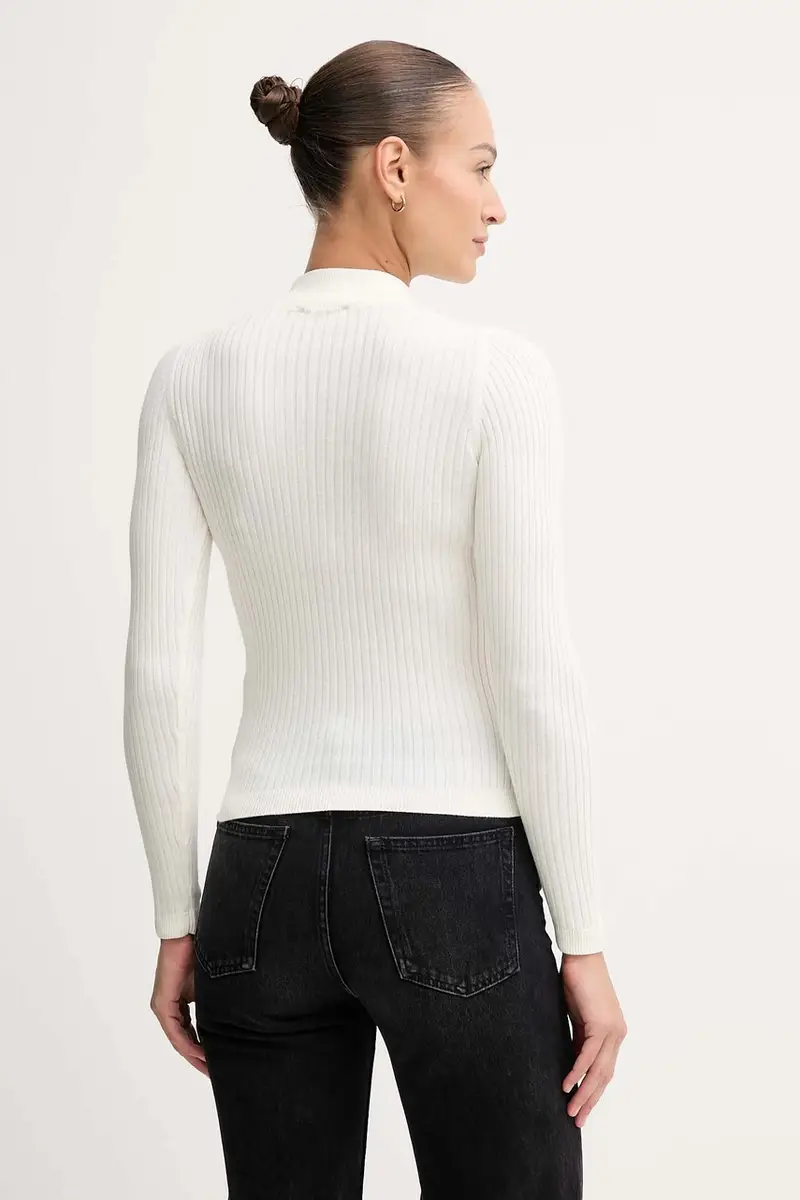 maglione donna colore beige PL7000026 miniatura 3