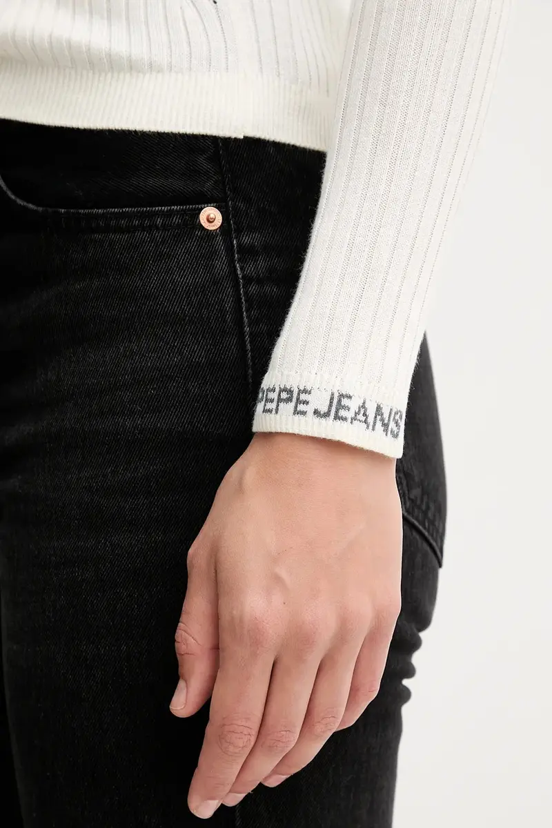 maglione donna colore beige PL7000026 miniatura 5