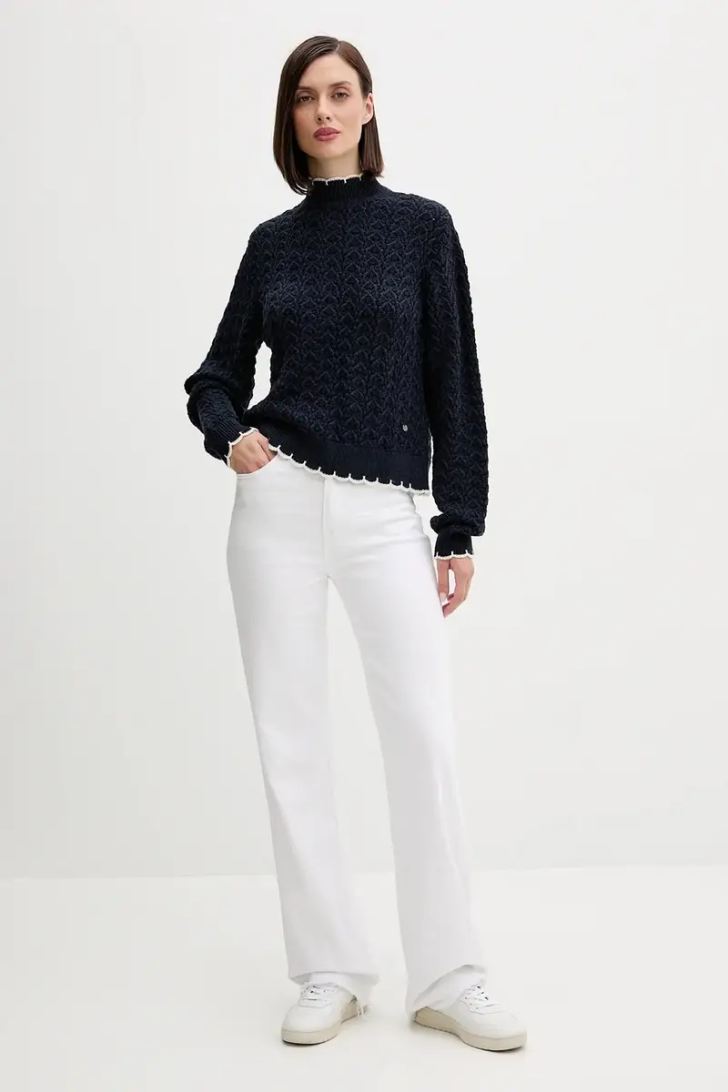 maglione donna colore blu navy PL7000016 miniatura 2