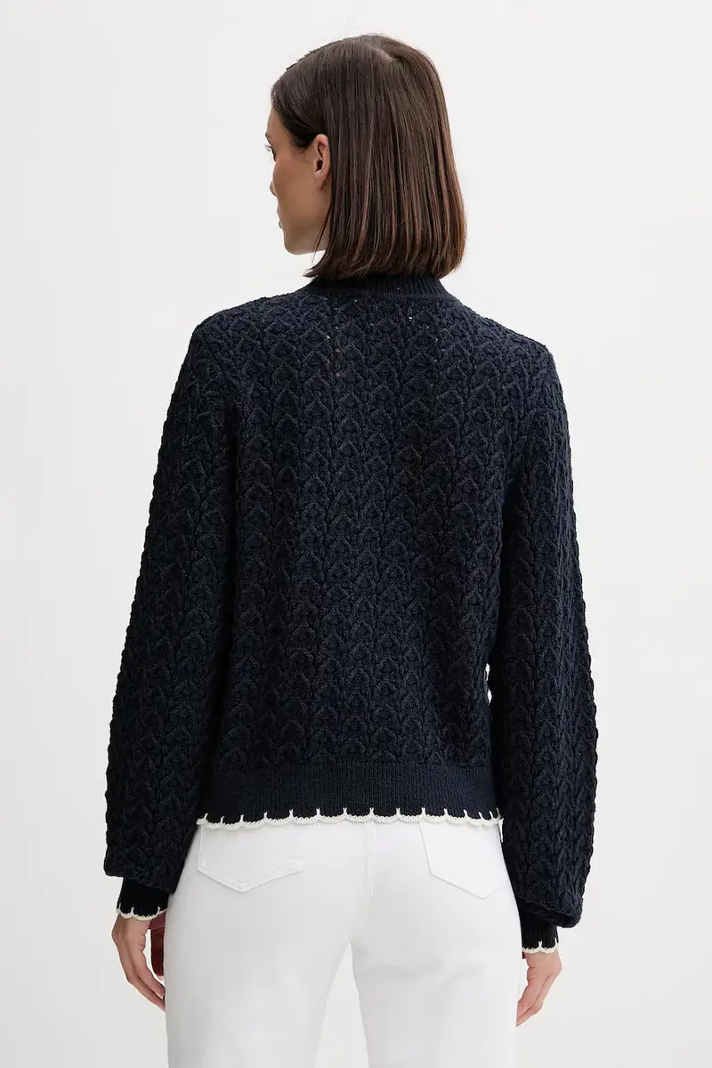 maglione donna colore blu navy PL7000016 miniatura 3