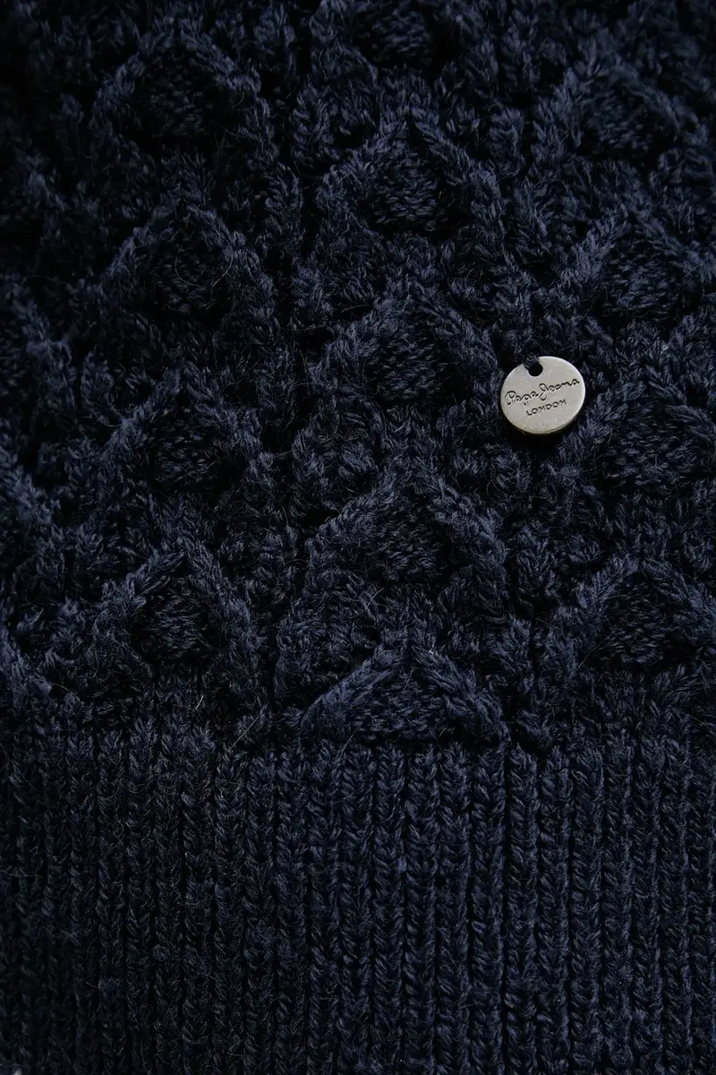 maglione donna colore blu navy PL7000016 miniatura 5