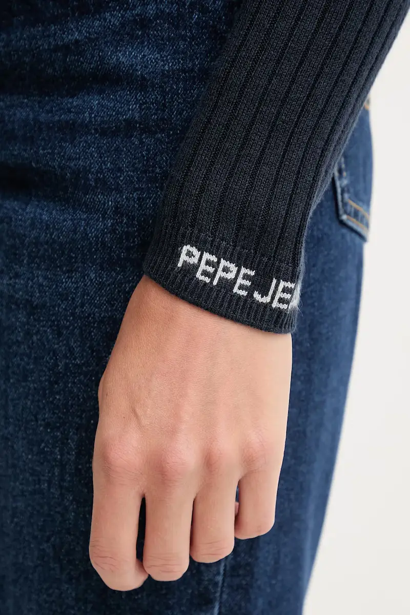 maglione donna colore blu navy PL7000025 miniatura 5