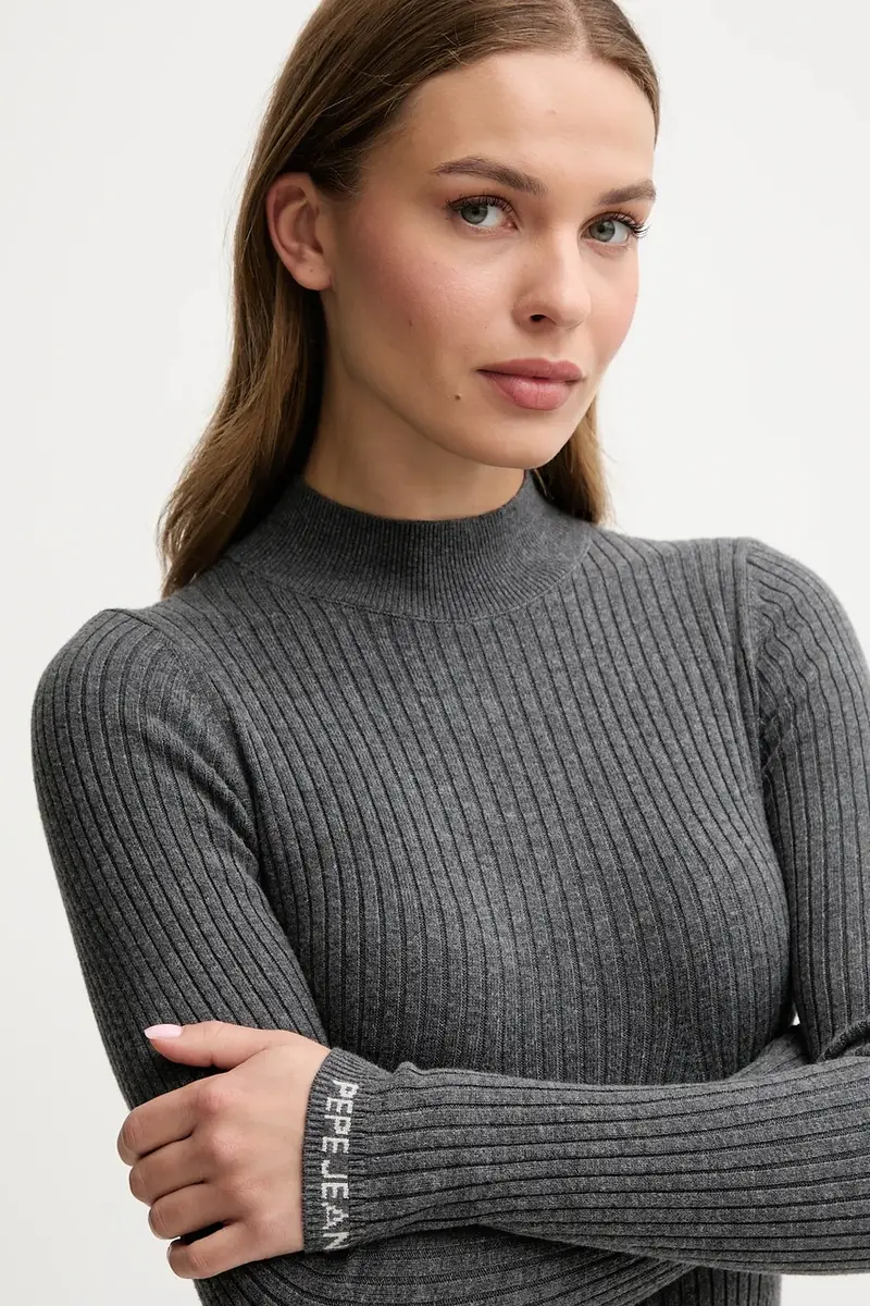 maglione donna colore grigio PL7000026 miniatura 4