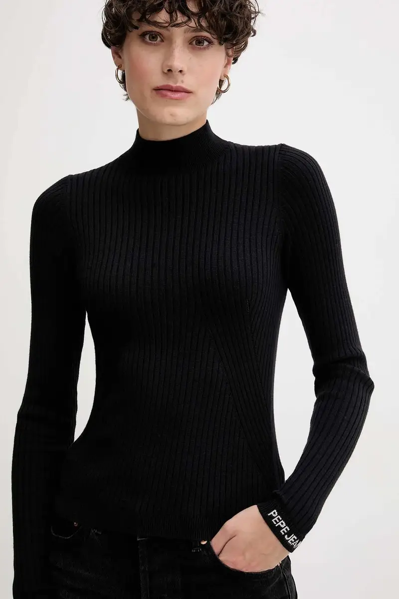 maglione donna colore nero PL7000026 miniatura 4