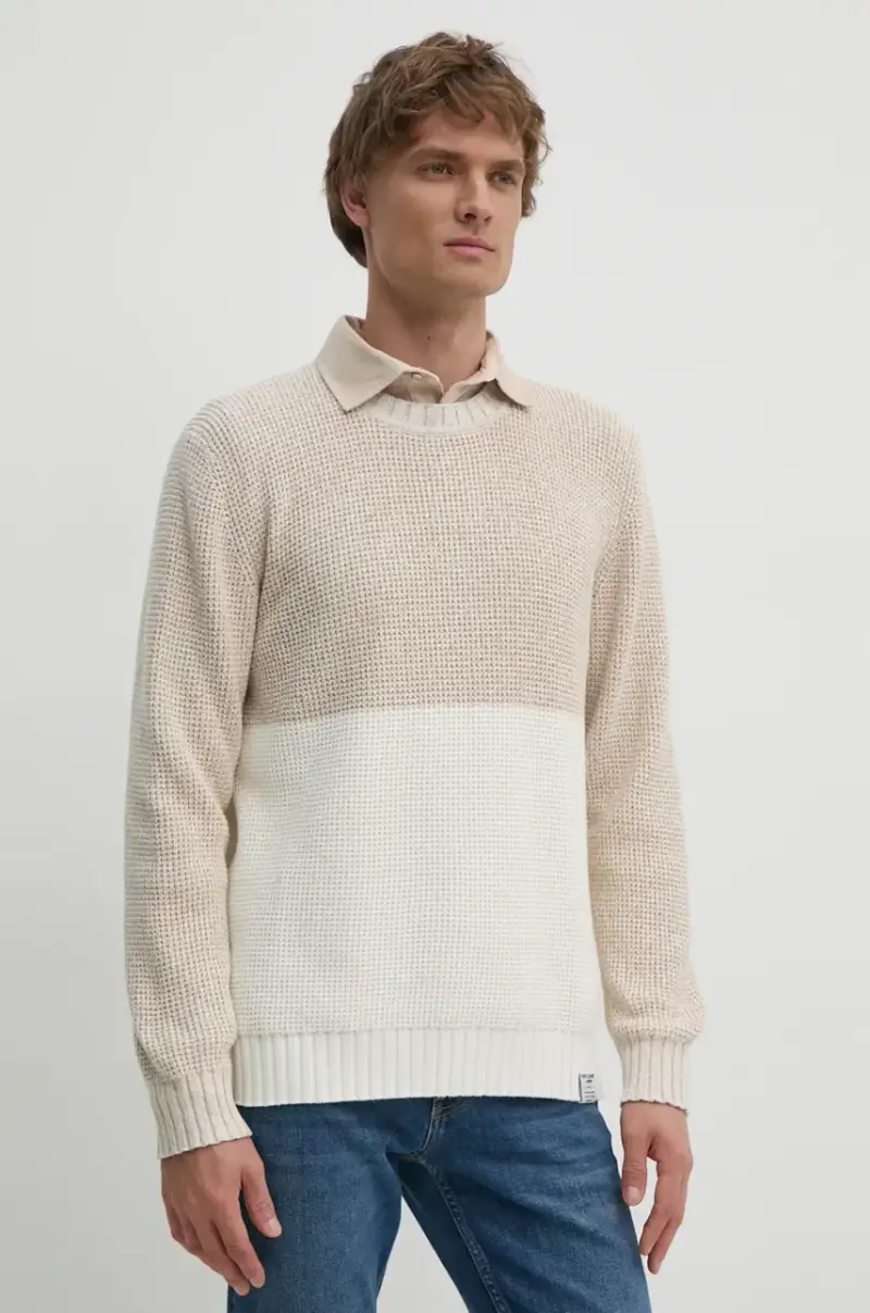 maglione in cotone COSTELLO Beige