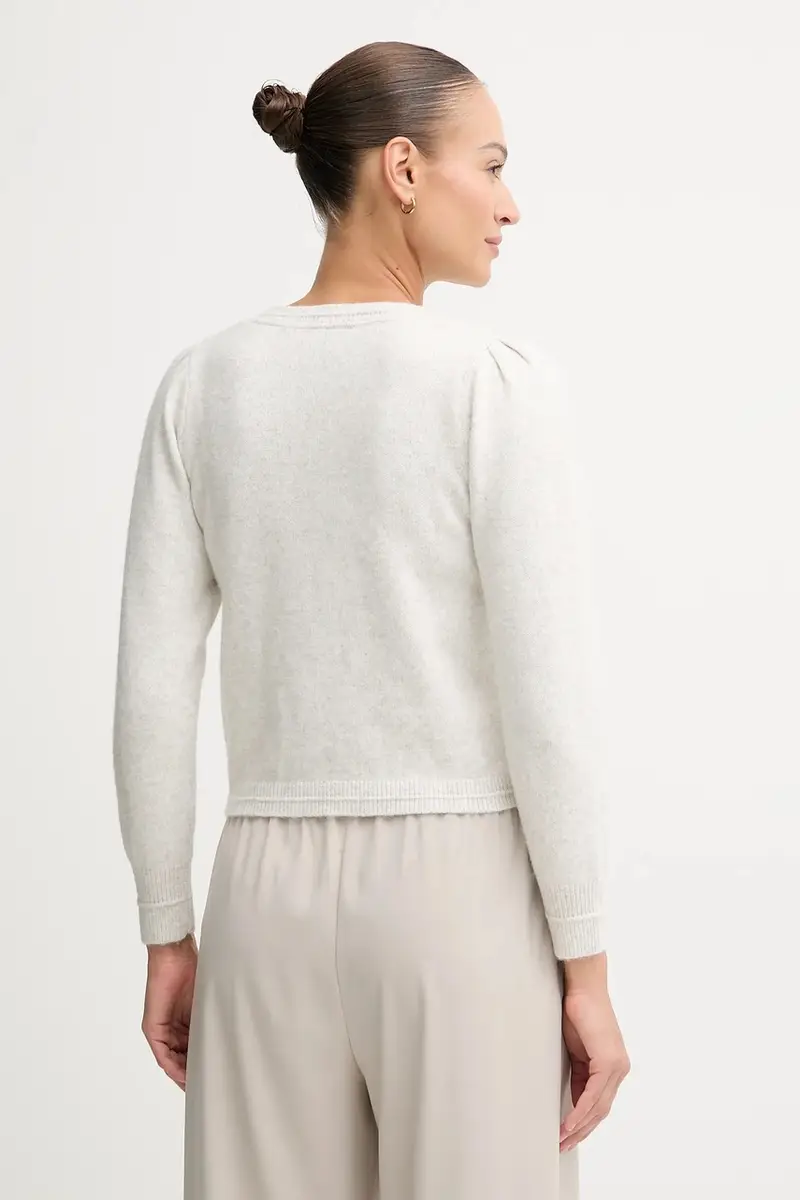 maglione in misto lana donna colore beige PL7000045 miniatura 3