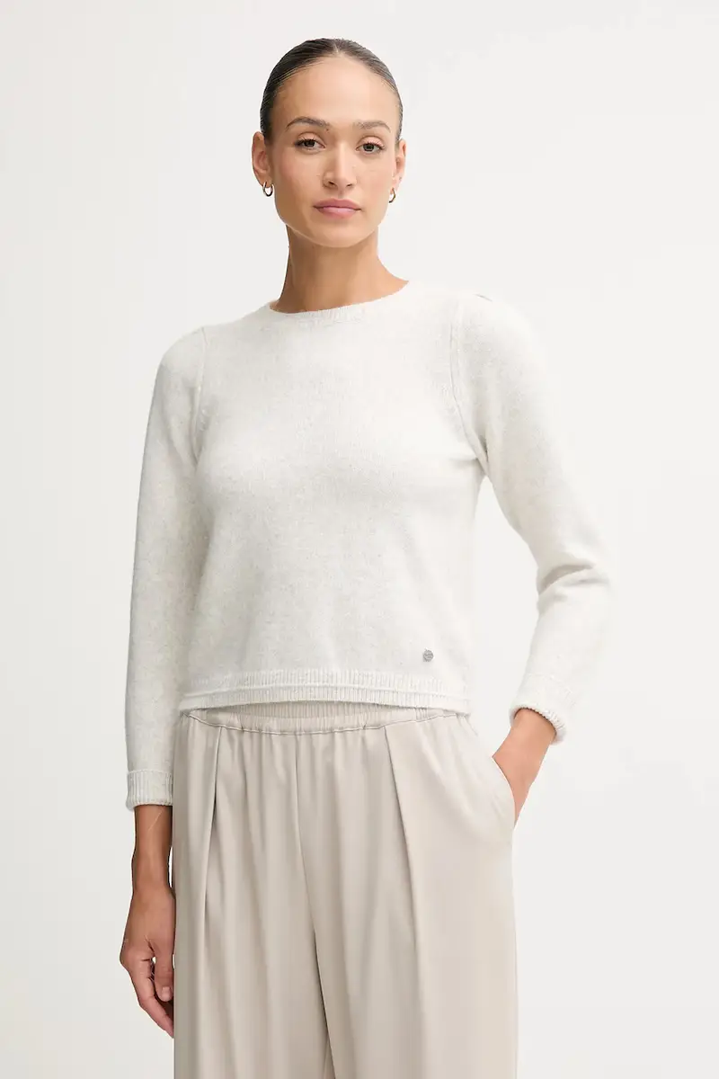 maglione in misto lana donna colore beige PL7000045