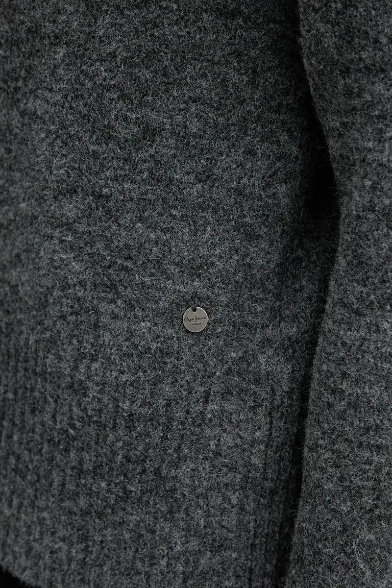 maglione in misto lana donna colore grigio PL7000031 miniatura 5