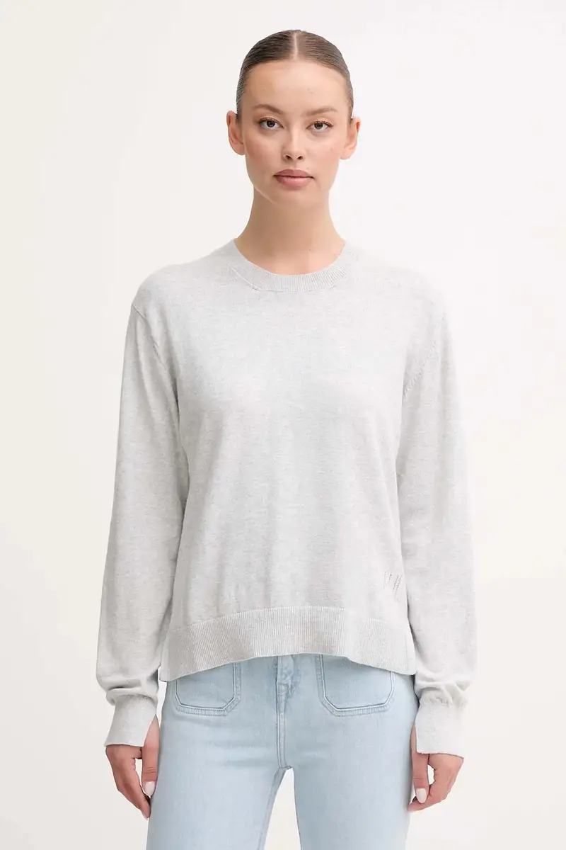 maglione in misto lana donna colore grigio PL7000035