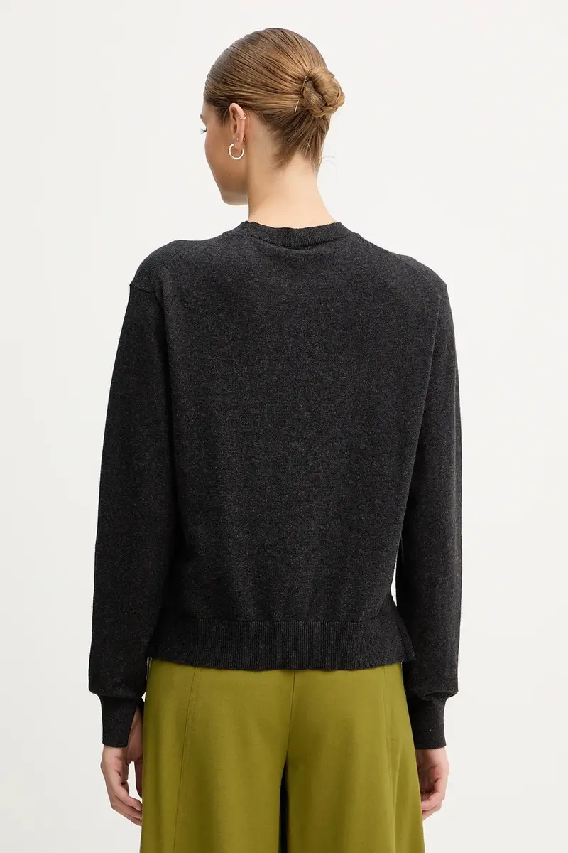 maglione in misto lana donna colore nero PL7000035 miniatura 3