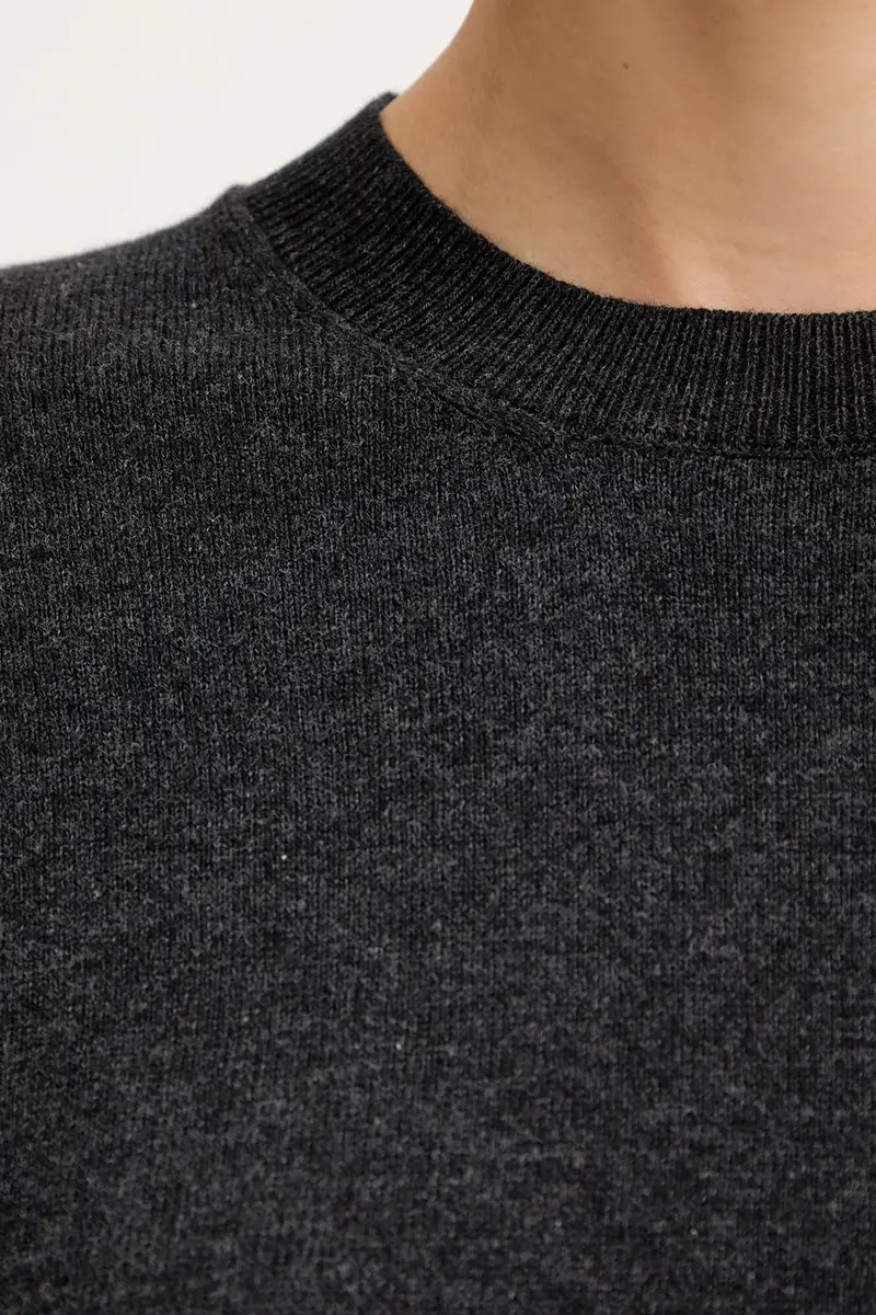 maglione in misto lana donna colore nero PL7000035 miniatura 5