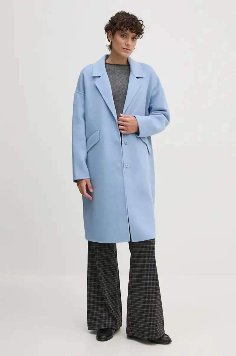 maglione in misto lana IRMA CREW NECK donna colore grigio PL702192 miniatura 2