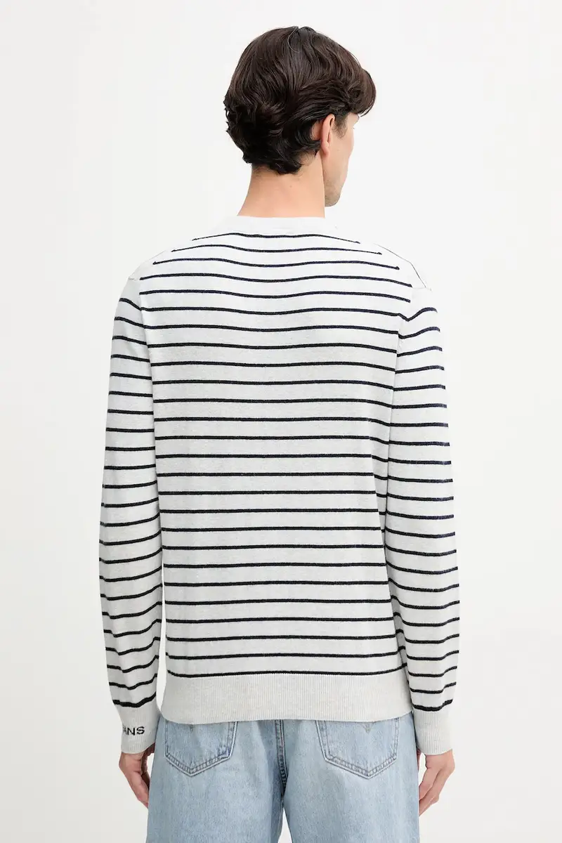 maglione in misto lana uomo colore grigio PM7000010 miniatura 3