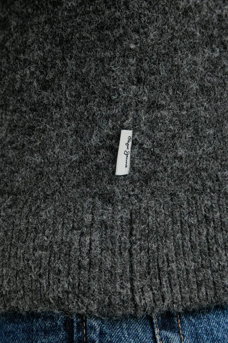 maglione in misto lana uomo colore grigio PM7000026 miniatura 5