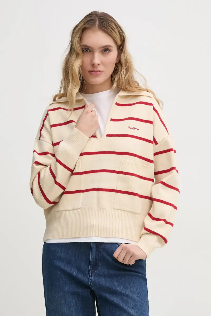 maglione PRISCILLA donna colore beige PL702272