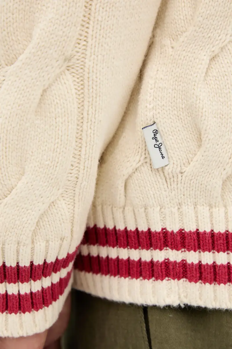 maglione uomo colore beige PM7000021 miniatura 5