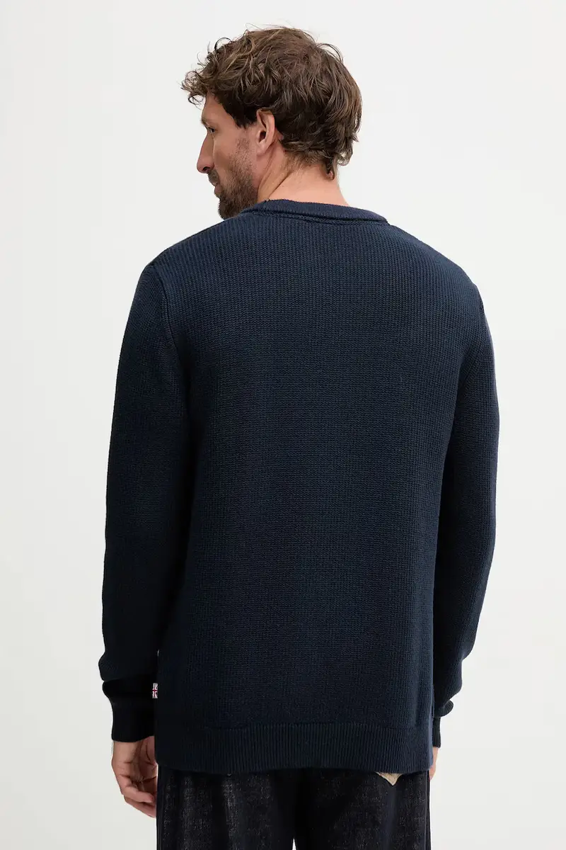 maglione uomo colore blu navy PM7000016 miniatura 3