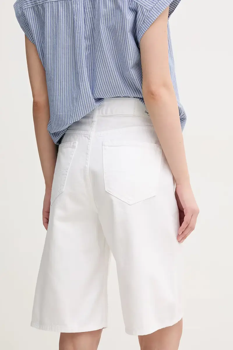 Pepe Jeans Jeans Donna Bianco 3301239 miniatura 3