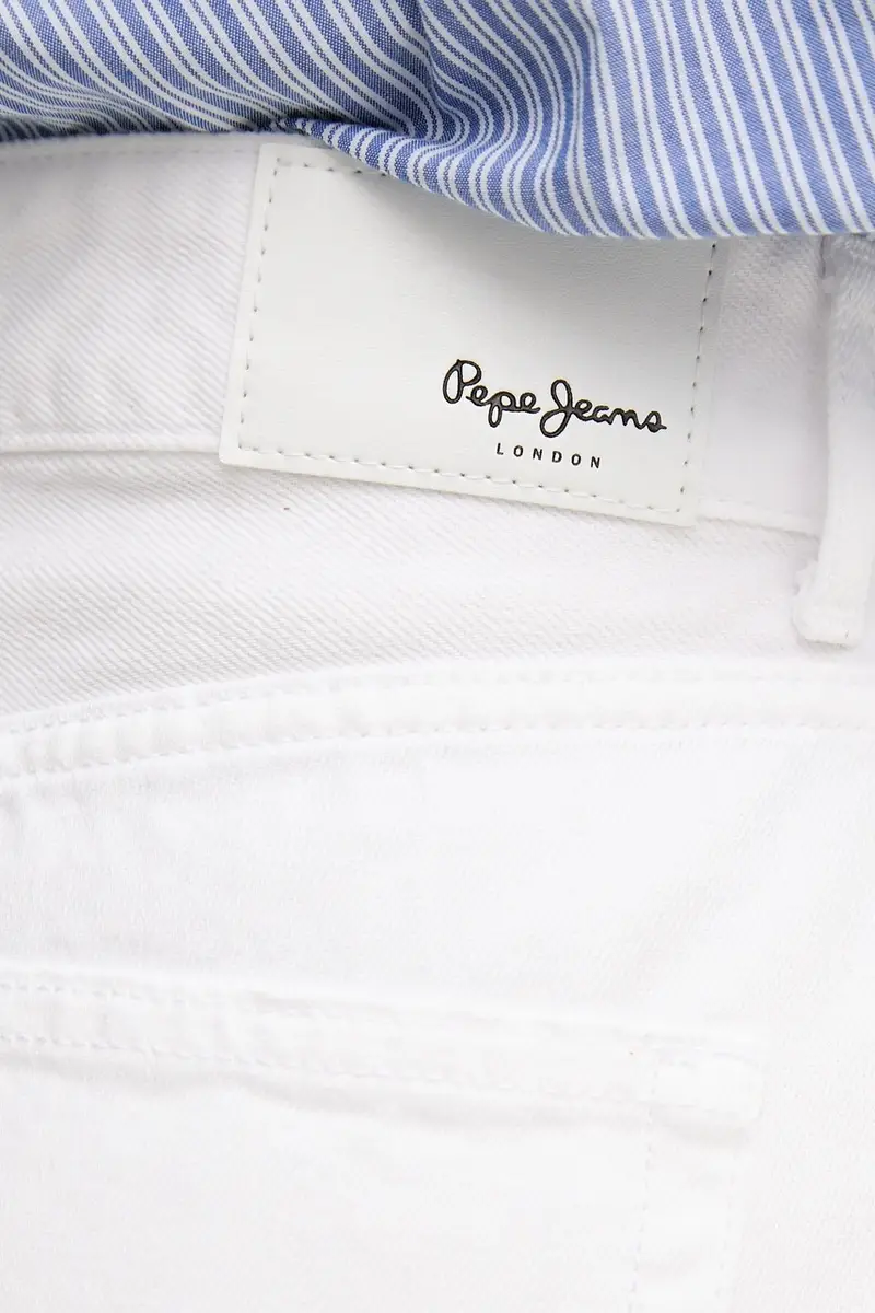 Pepe Jeans Jeans Donna Bianco 3301239 miniatura 4