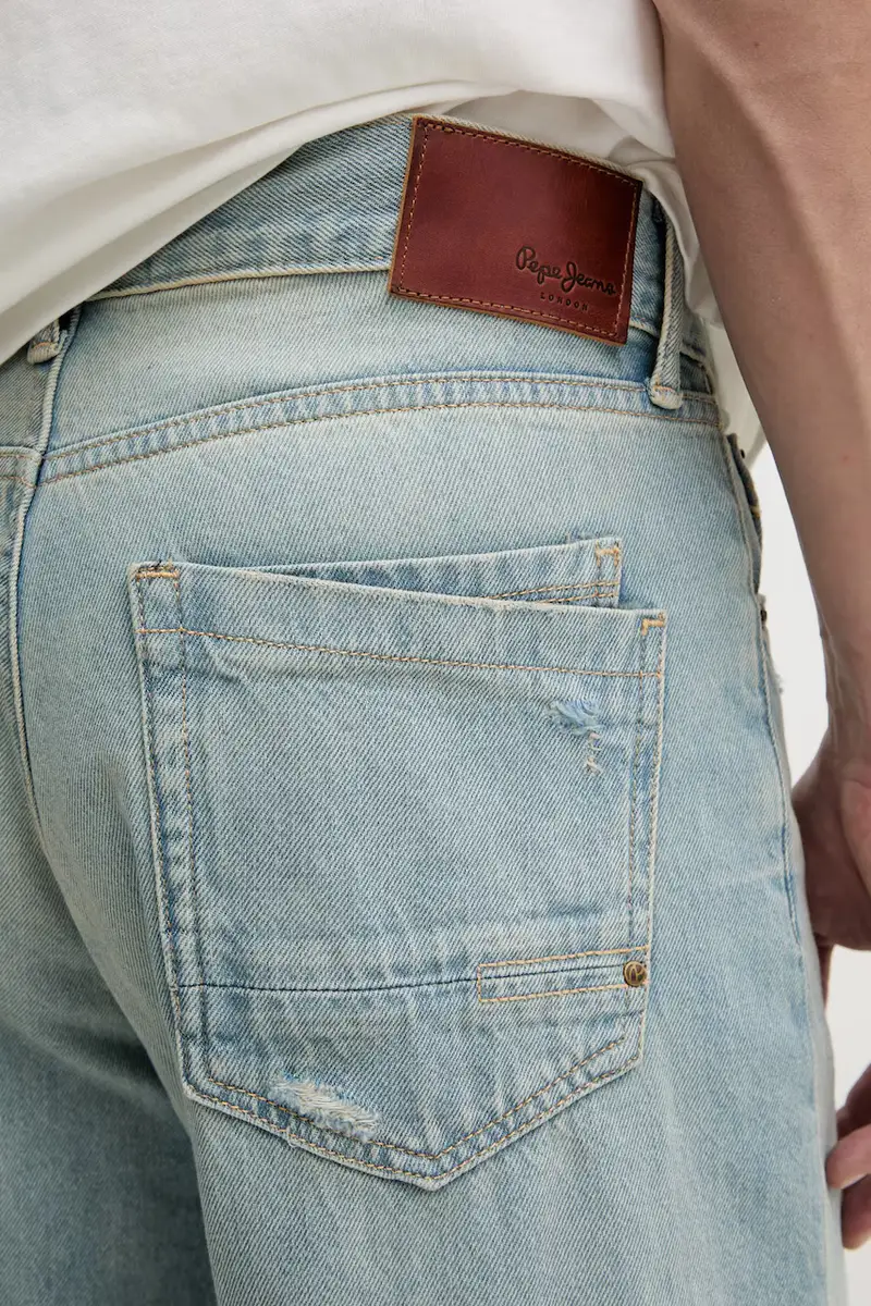 Pepe Jeans Bermuda Uomo Blu 3245597 miniatura 4