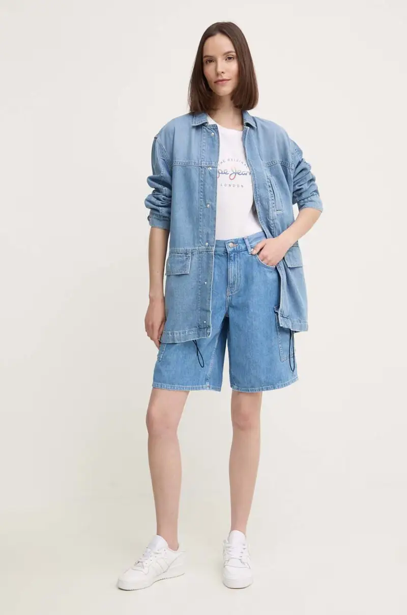 Pepe Jeans Jeans Donna Marrone 3138113 miniatura 2