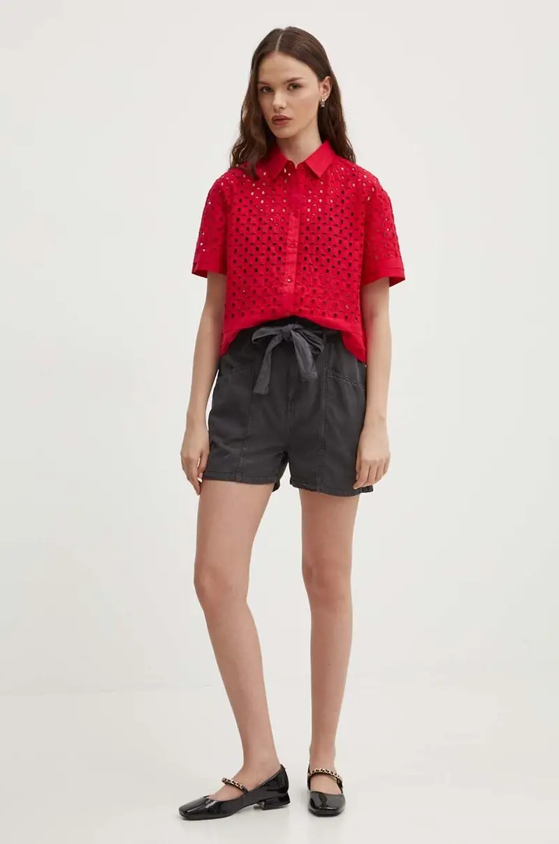 pantaloncini VALLE donna colore grigio PL801097 miniatura 2