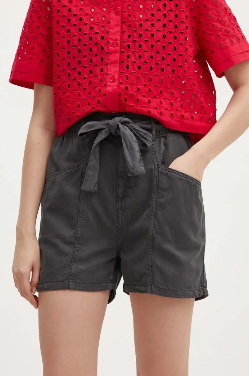 pantaloncini VALLE donna colore grigio PL801097