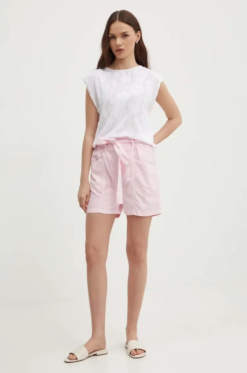 pantaloncini VALLE donna colore rosa PL801097 miniatura 2