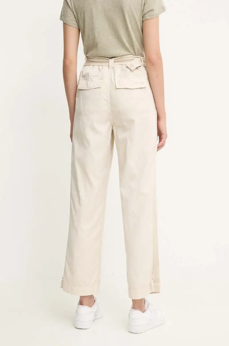pantaloni AYLIN donna colore beige PL211763 miniatura 3