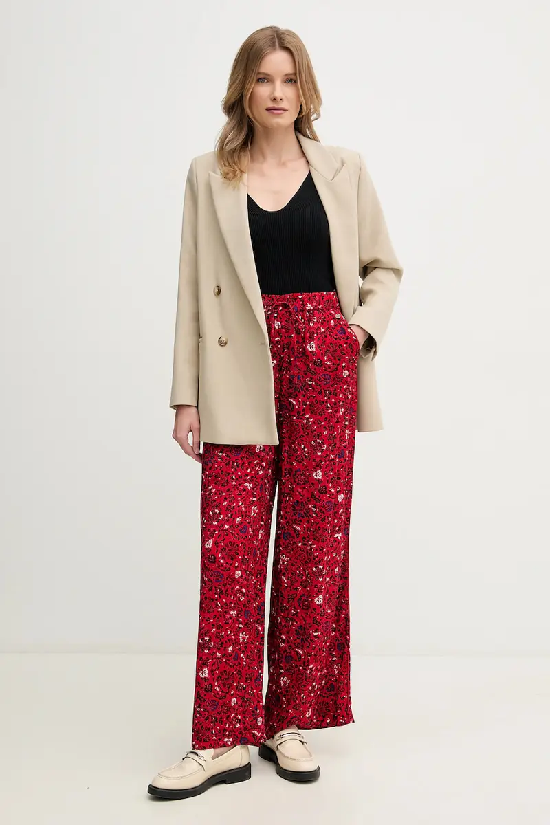 pantaloni CHASTITY donna colore rosso PL211820 miniatura 2