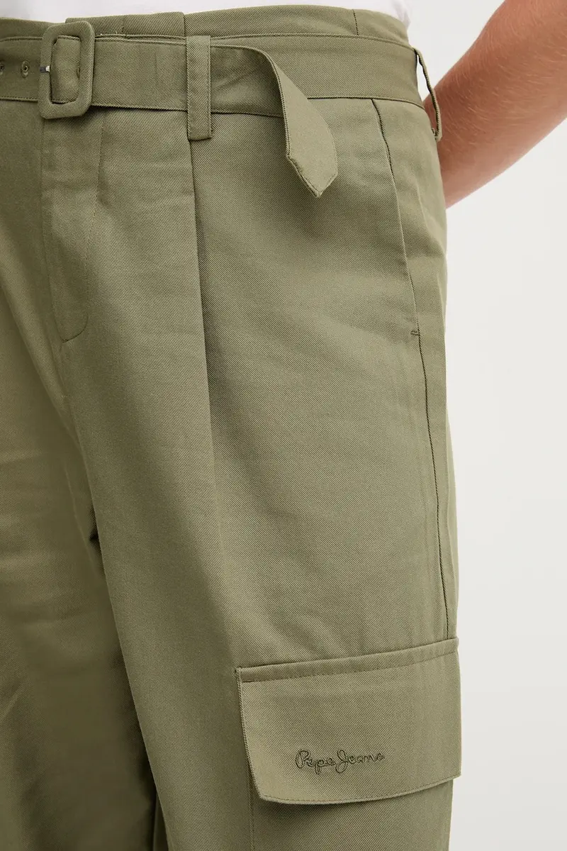 pantaloni donna colore verde PL2100016 miniatura 4