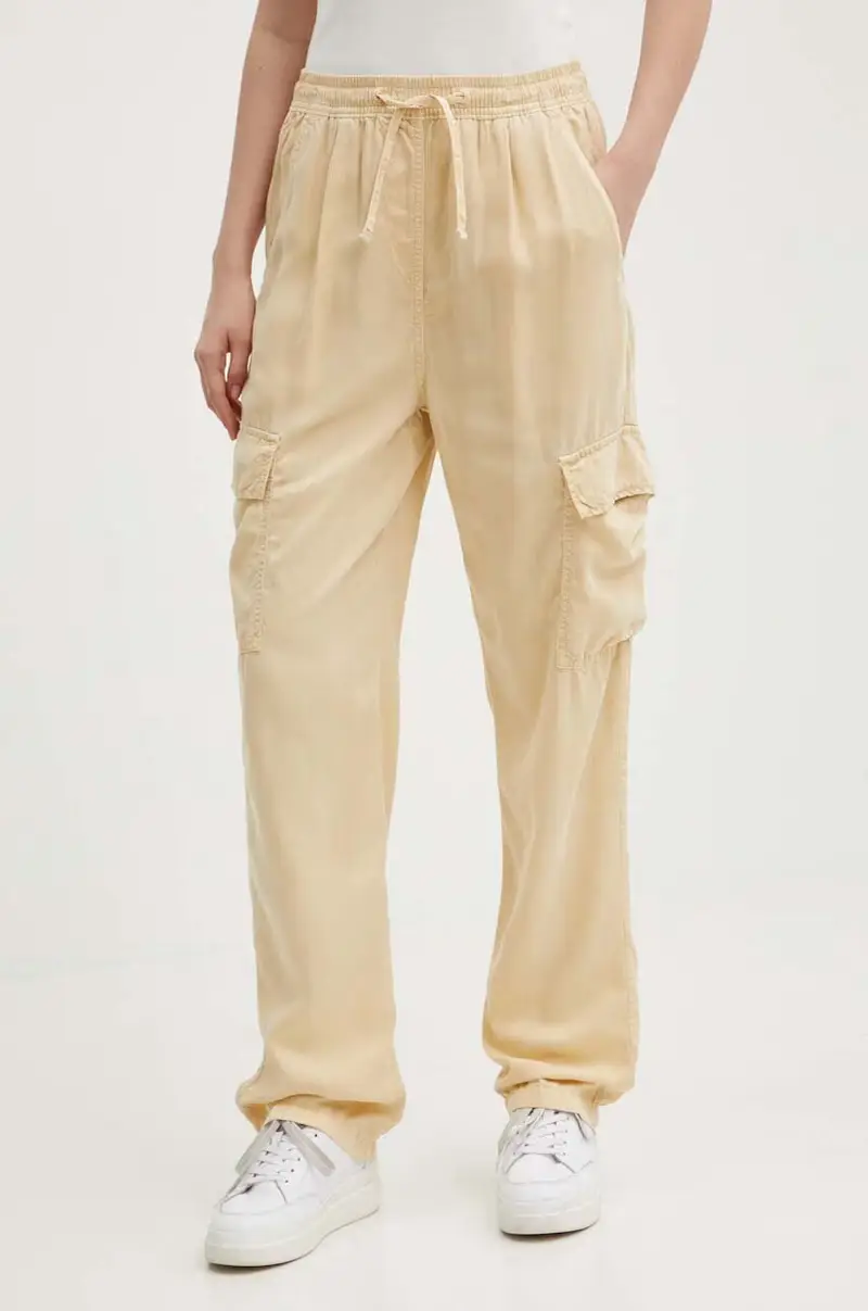 pantaloni EVA donna colore beige PL211738