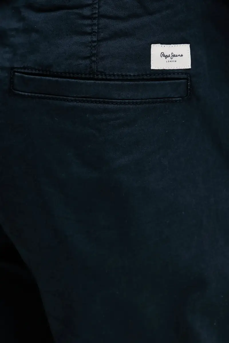 pantaloni PULL ON COMFORT CHINO uomo colore blu navy PM211866 miniatura 4