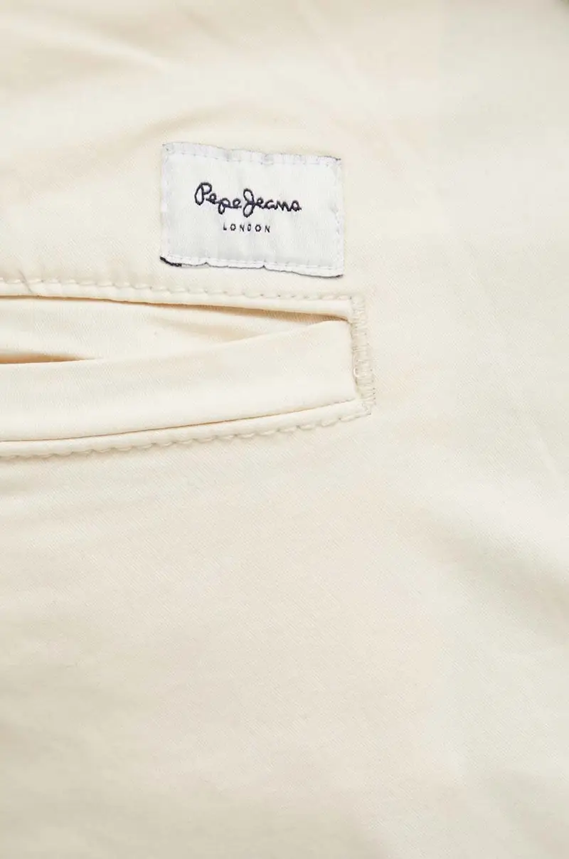 pantaloni SLIM CARGO POPLIN uomo colore beige PM211770 miniatura 4
