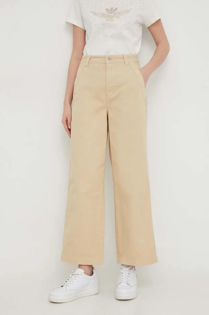 pantaloni Tasha donna colore beige