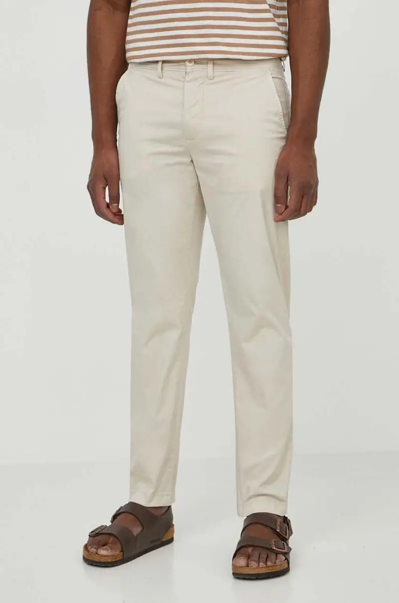pantaloni uomo colore beige
